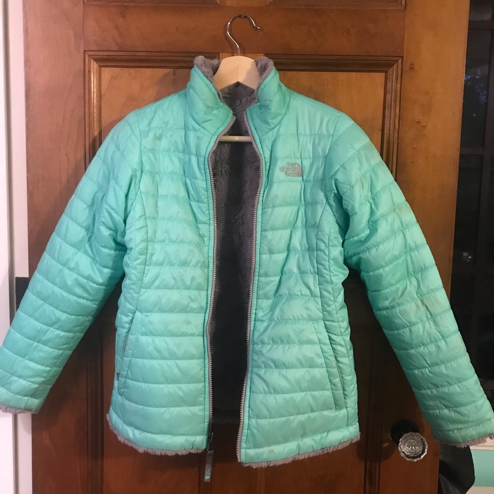 North face reversible jacket